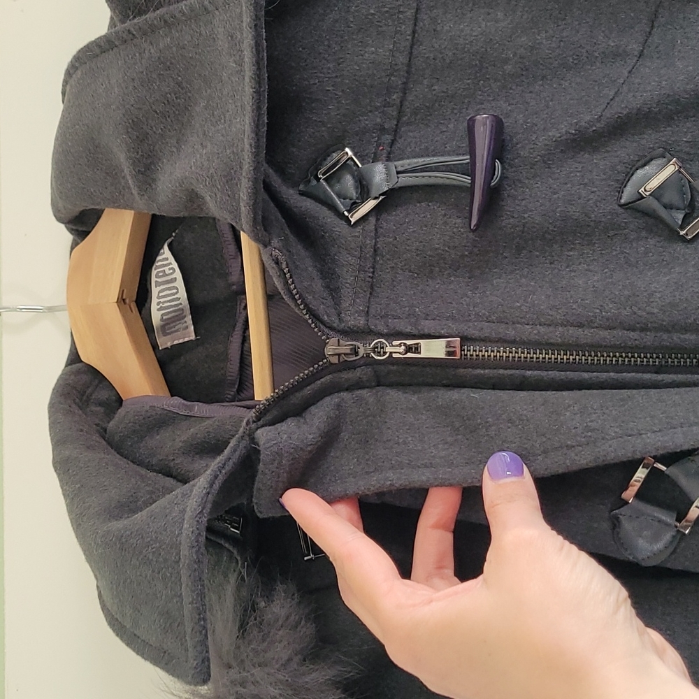 Gray Peacoat - image 3